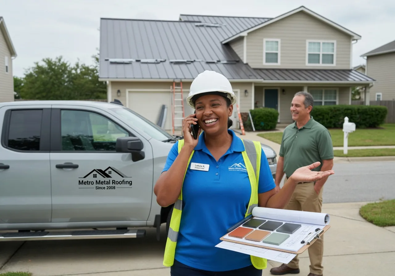 Storm Damage Metal Roof Repair in Iron Belt, WI